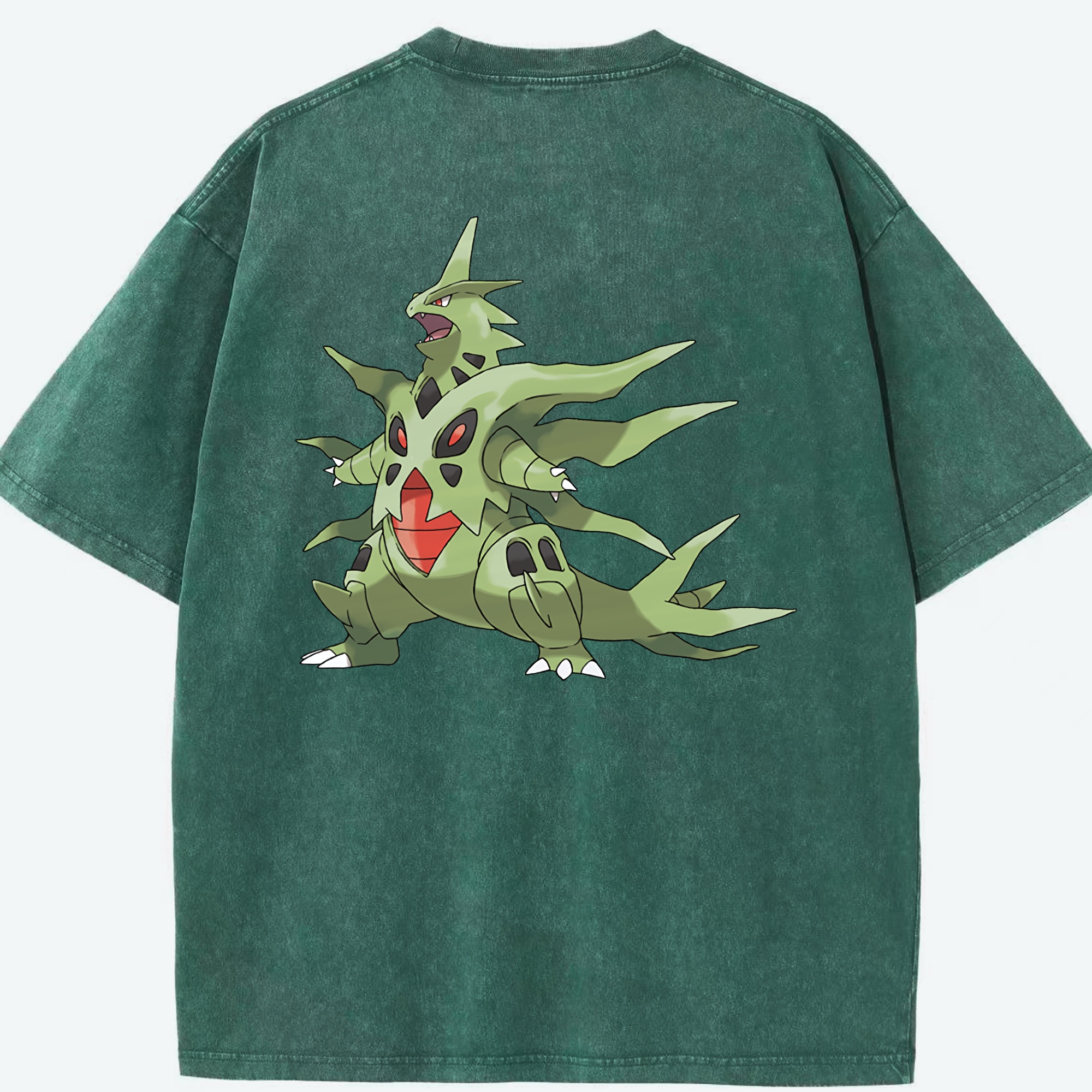 （画像用） ポケットモンスター Pokémon 綿100% ヴィンテージ風 半袖Tシャツ（背面プリント）